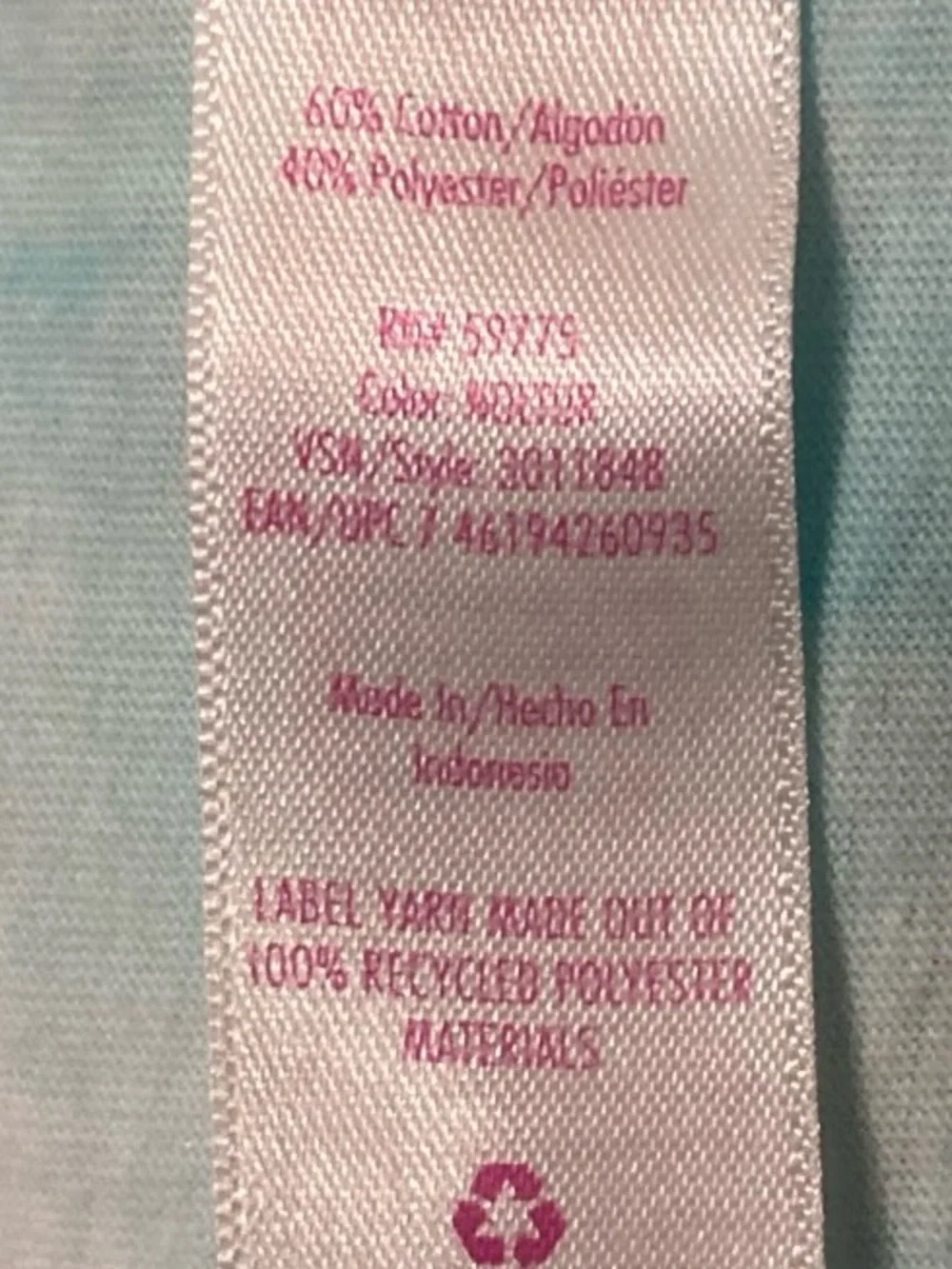 Justice Aqua Tie-Dye Glitter Daisy Graphic Tee XS NWT